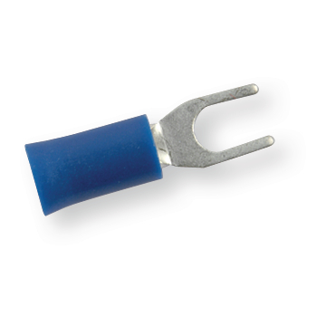 Isolierter Verbinder 4,3 mm blau